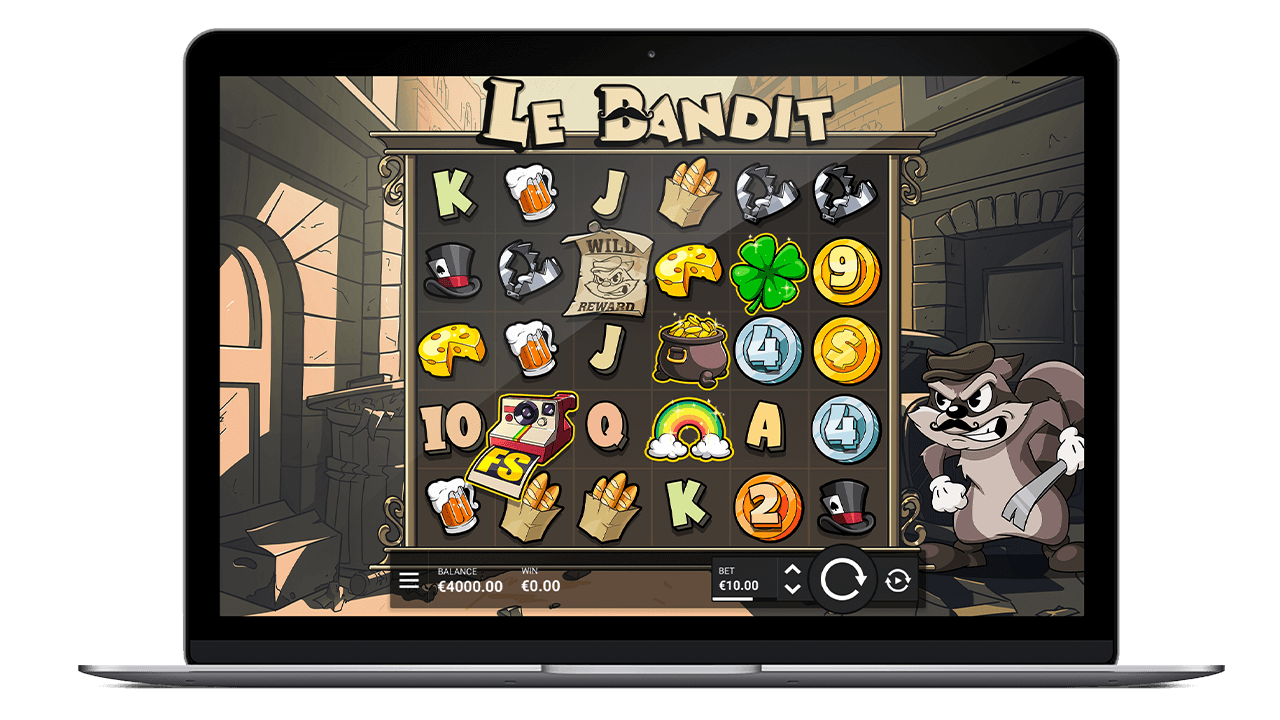 Оригинальный слот Le Bandit от Hacksaw Gaming